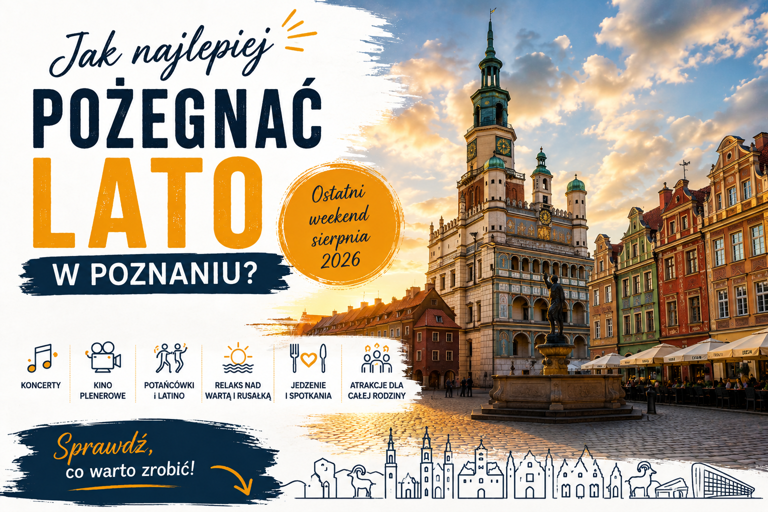 jak pozegnać lato w poznaniu